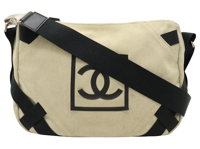 Linha Chanel Sport Cru Lona  ref.1398436