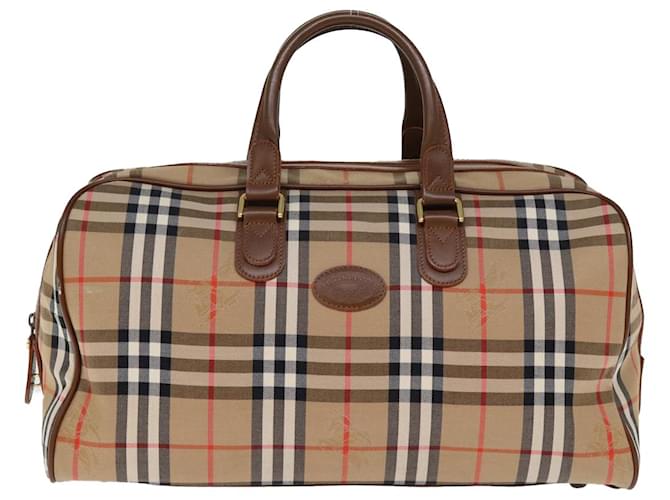 Burberry Nova Check Toile Beige  ref.1398469