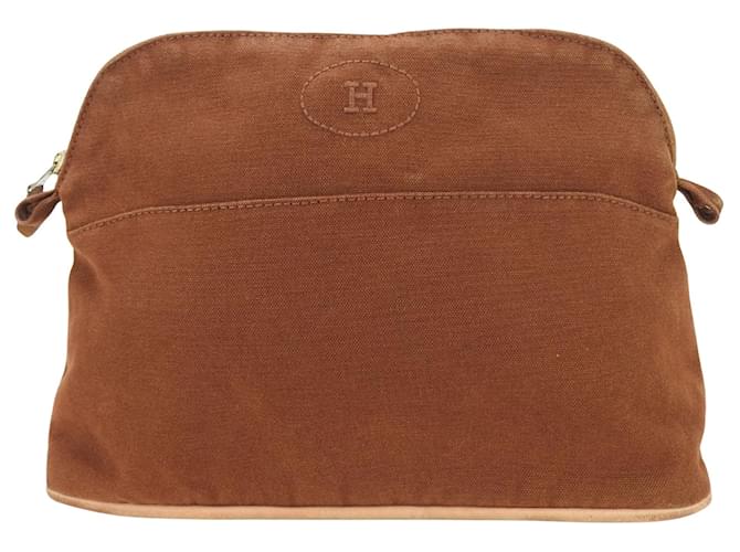 Hermès Bolide Brown Cotton  ref.1398471