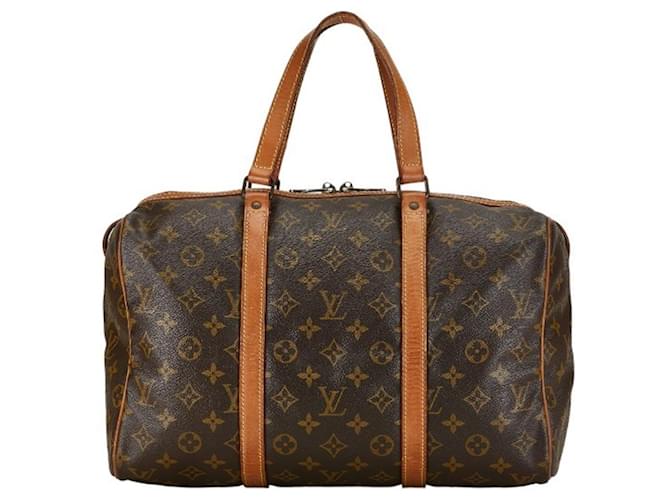 Louis Vuitton Sac souple Marrom Lona  ref.1398478