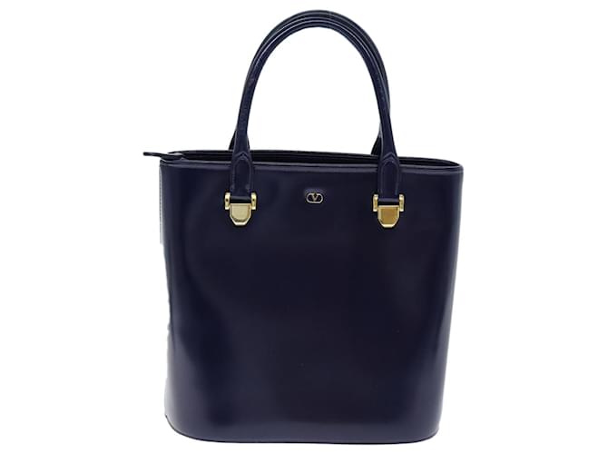 Valentino Garavani - Blu navy Pelle  ref.1398487