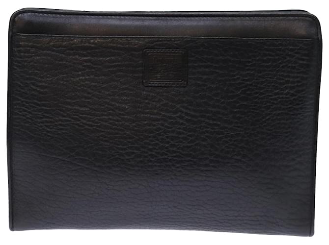 Burberry Black Leather  ref.1398492
