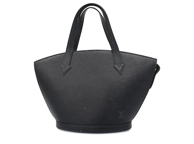 Louis Vuitton Saint Jacques Preto Couro  ref.1398494