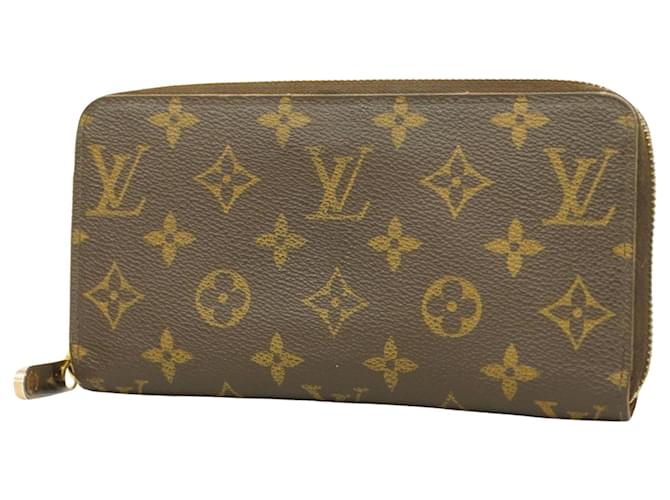 Louis Vuitton Zippy Wallet Toile Marron  ref.1398498