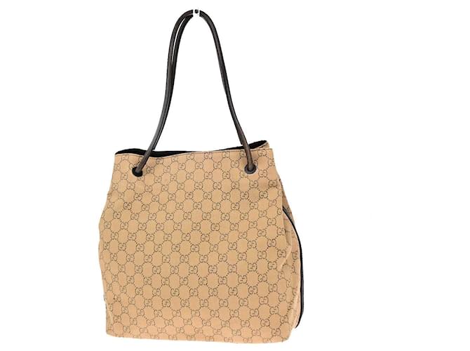 Gucci GG canvas Brown Cloth  ref.1398513