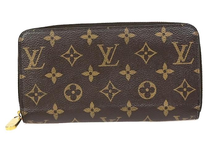 Louis Vuitton Zippy Wallet Toile Marron  ref.1398531
