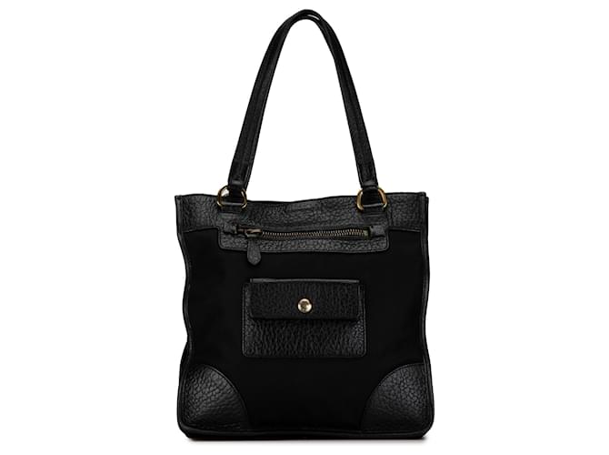 Tote Sac cabas noir Tessuto Prada Nylon Tissu  ref.1398555