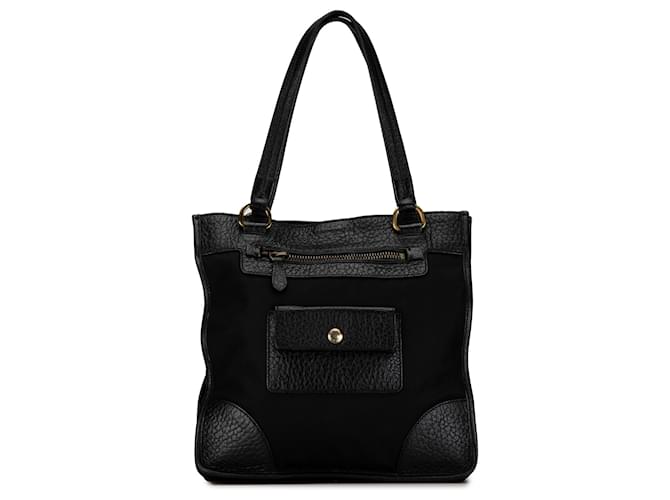 Prada Black Tessuto Tote Bag Nylon Cloth  ref.1398555