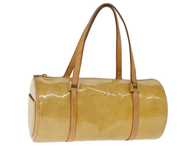 LOUIS VUITTON Borsa a mano con monogramma Vernis Bedford Beige M91006 LV Auth hk1327 Pelle verniciata  ref.1398728