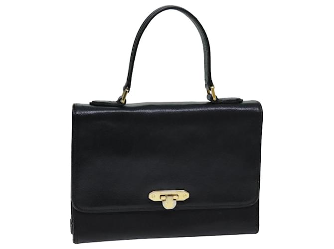 VALENTINO Borsa A Mano Pelle Nera Auth bs14654 Nero  ref.1398776