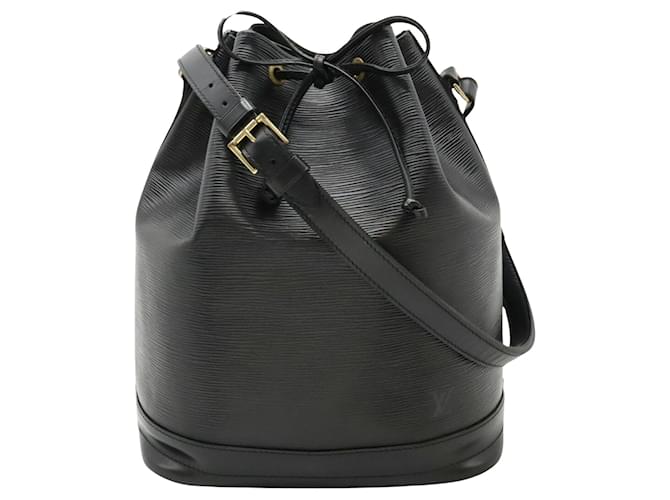 Noe Louis Vuitton Noé Negro Cuero  ref.1398991