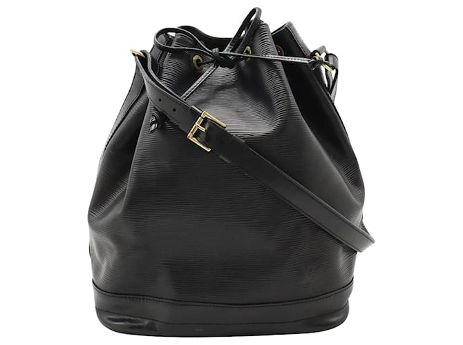 Noe Louis Vuitton Noé Negro Cuero  ref.1399004