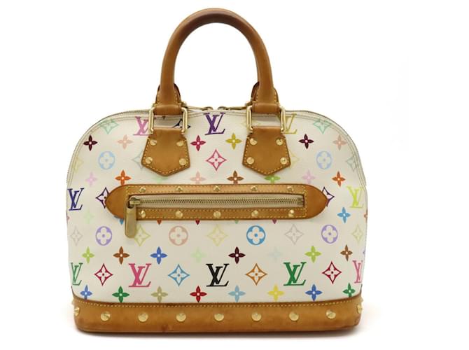 Louis Vuitton Alma White Cloth  ref.1399162