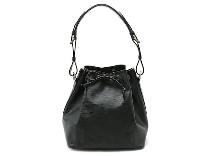 Noe Louis Vuitton Petit Noé Negro Cuero  ref.1399274