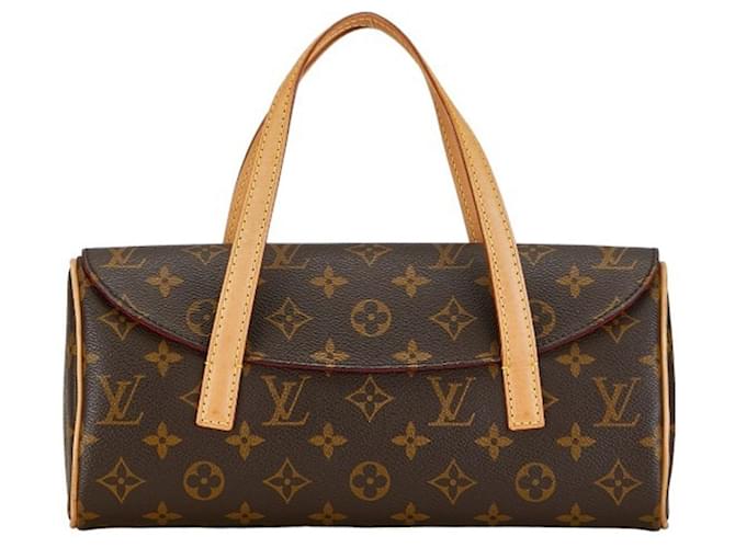 Louis Vuitton Sonatine Brown Cloth  ref.1399328