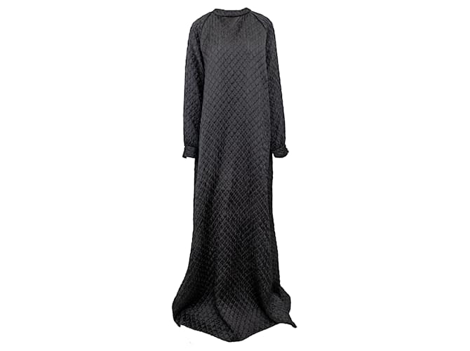 Autre Marque Dušan Quilted Long Dress Black  ref.1399643