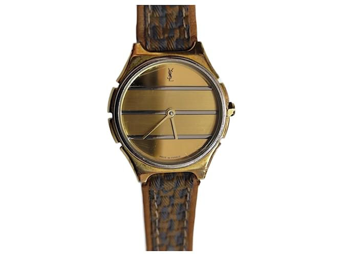 Yves Saint Laurent Fine watches Golden Steel  ref.1399647