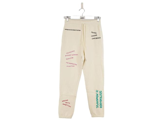 Zadig & Voltaire pantalones deportivos de algodón Beige  ref.1399668