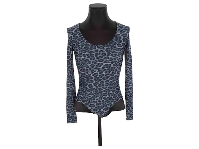 Dior Bodysuit Azul Poliamida  ref.1399675