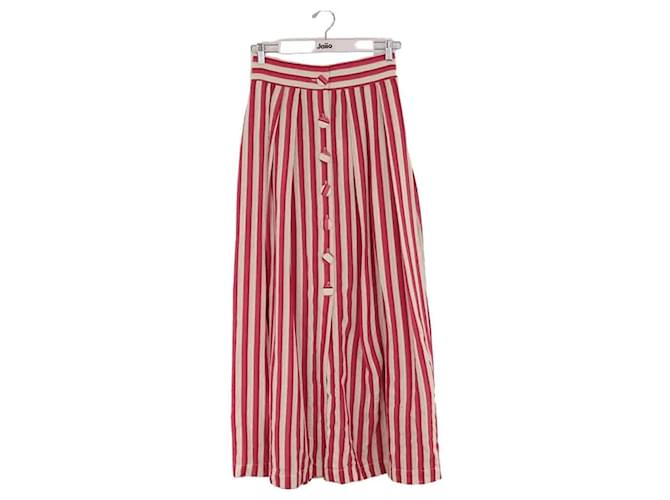 Autre Marque Jupe rouge Polyester  ref.1399676