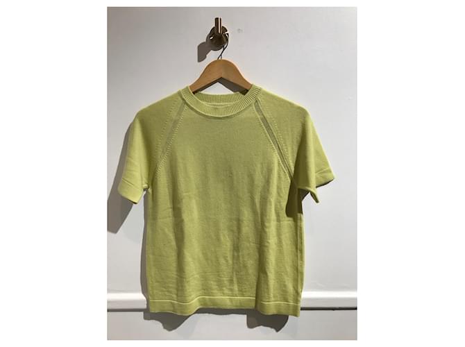 BARRIE  Knitwear T.International M Cashmere Green  ref.1399686