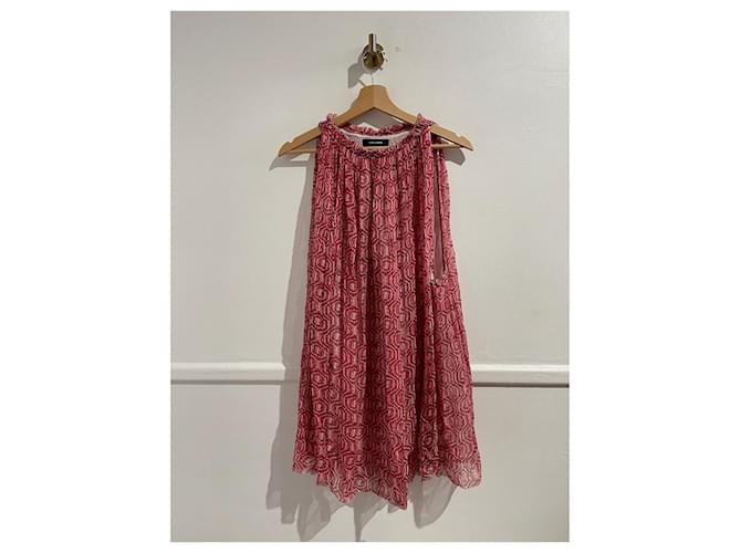 ISABEL MARANT  Dresses T.International XS Synthetic Red  ref.1399694