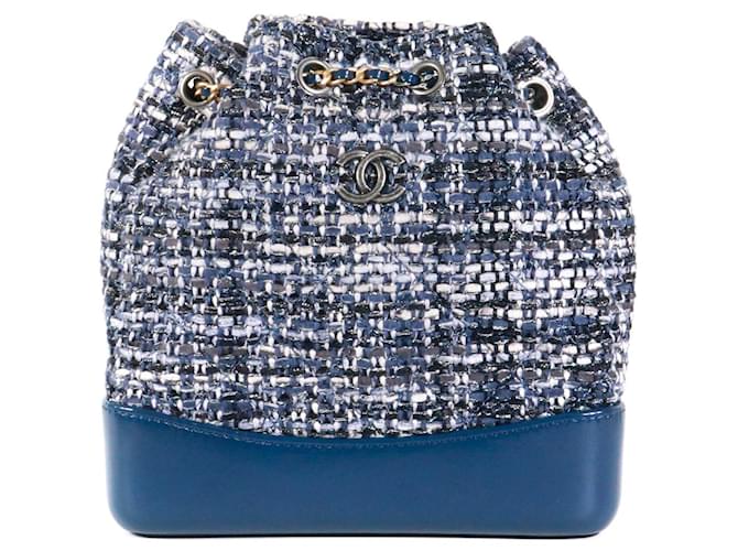 Mademoiselle CHANEL  Handbags T.  leather Navy blue  ref.1399727