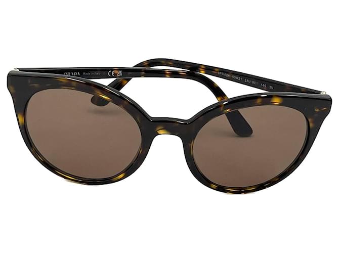 Solaires PRADA Marrone Plastica  ref.1399859