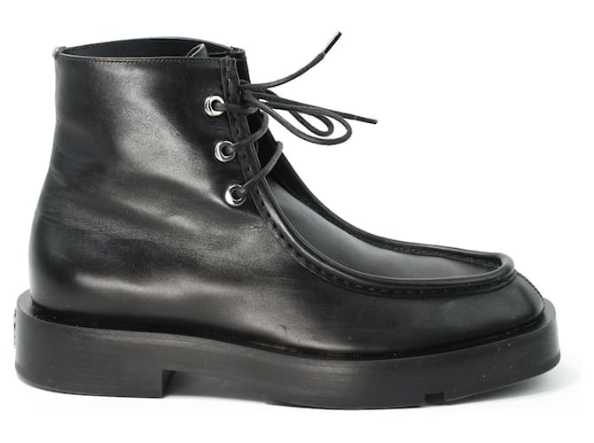 Autre Marque Bottines GIVENCHY Cuir Noir  ref.1399863