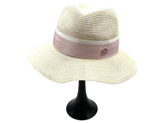 Chapeau Maison MICHEL Bege  ref.1399889