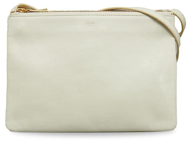 Céline Sac bandoulière en cuir Celine Trio Sac bandoulière en cuir en bon état  ref.1400114