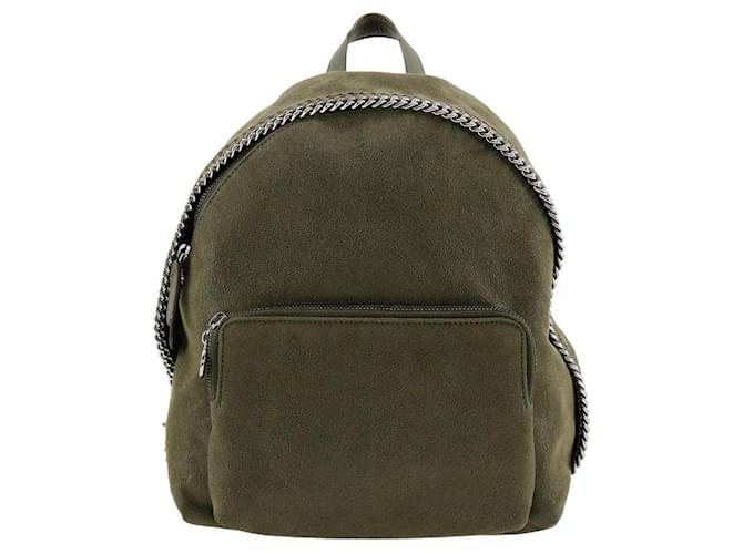 Stella Mc Cartney Stella Mccartney Falabella Rucksack Wildleder Umhängetasche 410905 In sehr gutem Zustand Schweden  ref.1400146