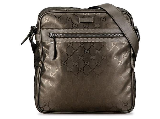 Sac à bandoulière en toile Gucci GG Imprime Messenger Bag 201448 en bon état  ref.1400165