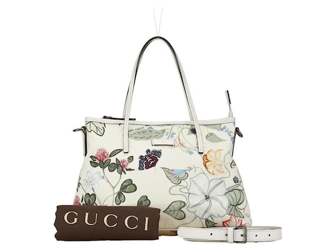 Gucci Flora Canvas Handbag Canvas Handbag 353440 in good condition Cloth  ref.1400189