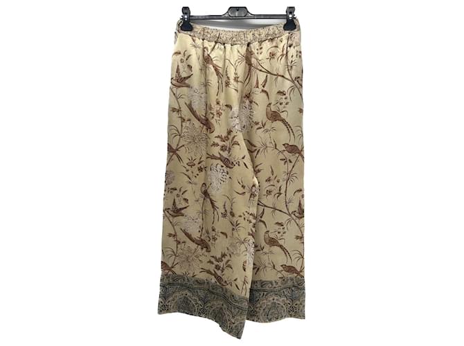 PIERRE LOUIS MASCIA  Trousers T.International M Silk Beige  ref.1400224