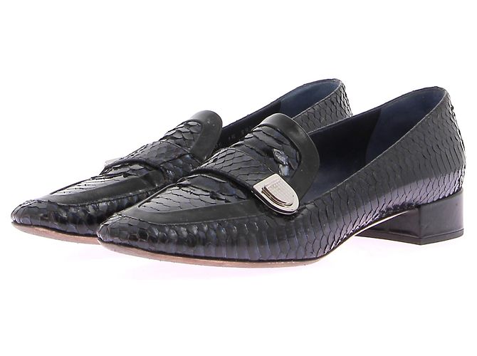 Sapatilhas Dior T.EU 39.5 Couros exóticos Preto