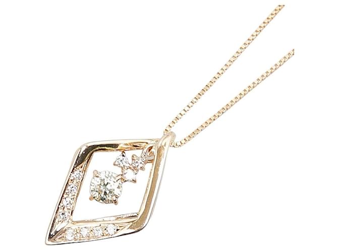& Other Stories LuxUness 18Collana con diamanti K Collana in metallo in condizioni eccellenti D'oro  ref.1400475
