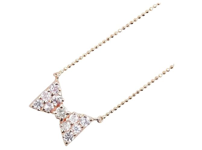 & Other Stories LuxUness 10Collier ruban de diamant saphir K Collier en métal en excellent état Doré  ref.1400501