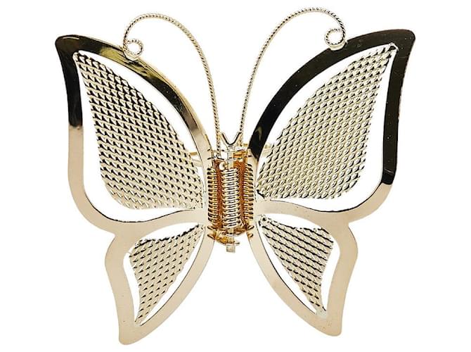 & Other Stories K18YG Yellow Gold Butterfly Motif Brooch in Pristine Condition Golden Metal  ref.1400507