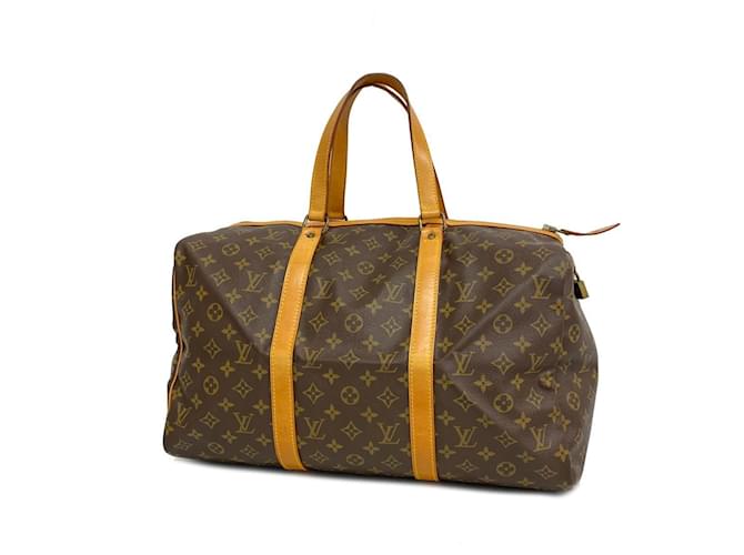 Louis Vuitton Keepall 45 Brown Cloth  ref.1400511