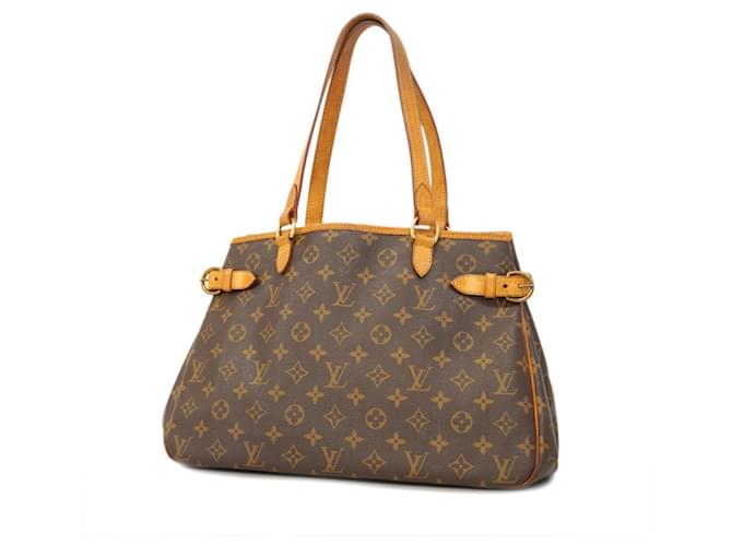 Louis Vuitton Batignolles Brown Cloth  ref.1400542