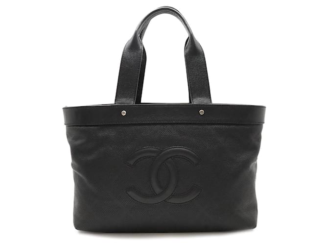 Chanel COCO Mark Nero Pelle  ref.1400589