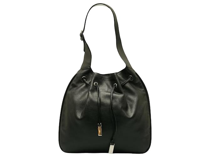 Gucci Preto Couro  ref.1400619