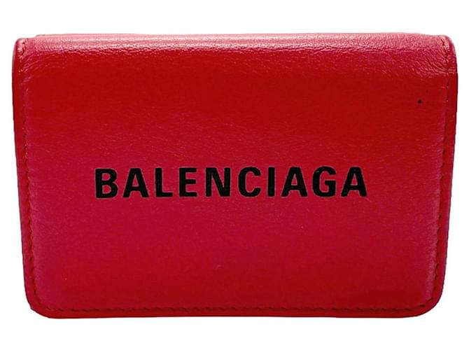 Balenciaga - Cuir Rouge  ref.1400709