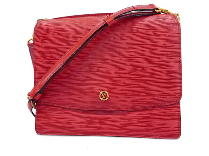Louis Vuitton Grenelle Red Leather  ref.1400732