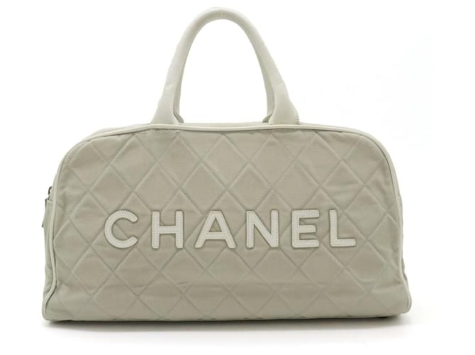 Linha Chanel Sport Marrom Lona  ref.1400838