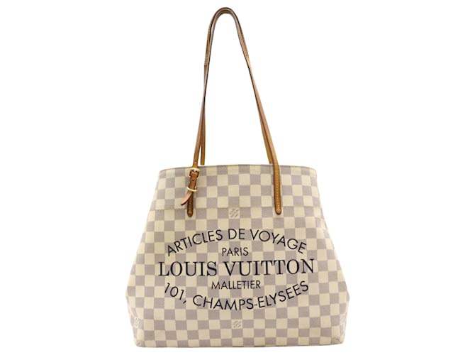 Louis Vuitton Cabas Toile Blanc  ref.1400953