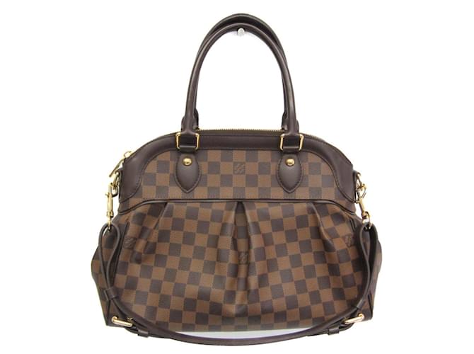 Louis Vuitton Trevi Marrom Lona  ref.1401012