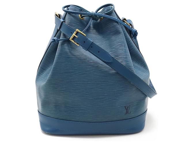 Noe Louis Vuitton Noé Azul Couro  ref.1401043