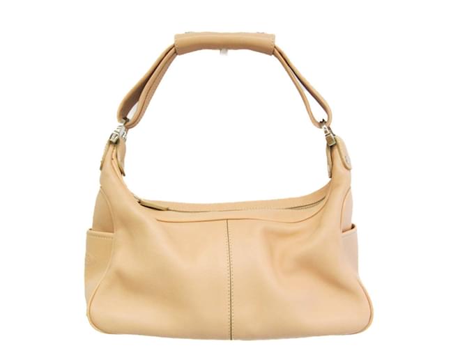 Tod's Beige Leather  ref.1401118